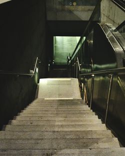 Staircase leading towards building