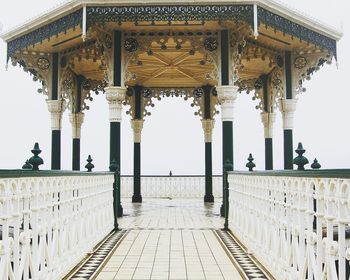 Walkway leading towards gazebo