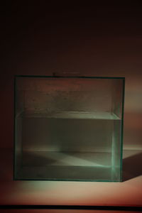 Close-up of water over white background