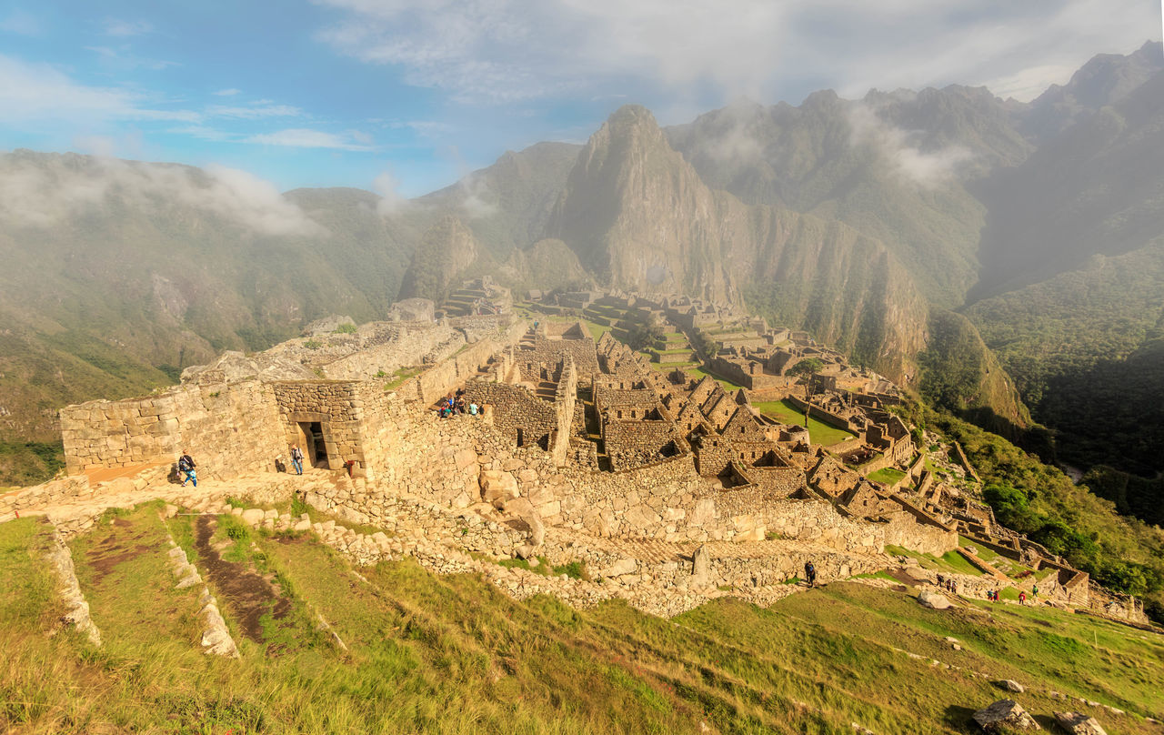 Andean landscape peru