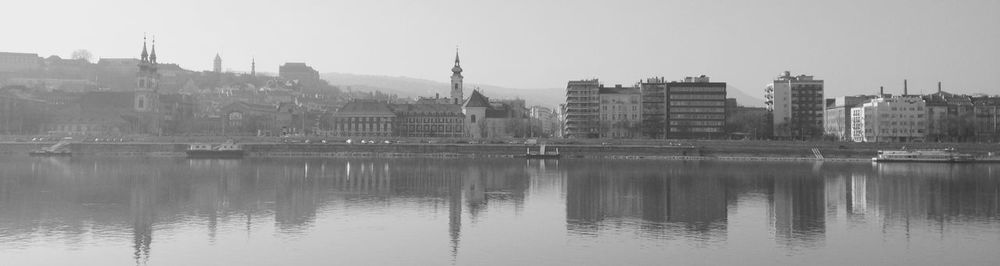 River with buildings in background