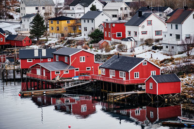 Buildings in city