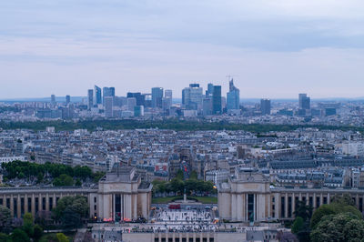 Cityscape against sky