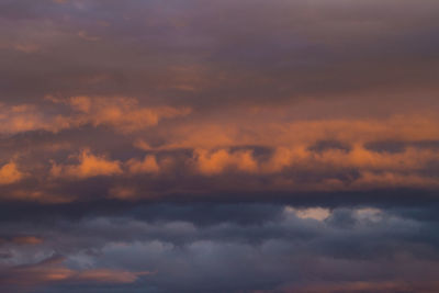 Scenic view of dramatic sky