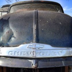 Close-up of vintage car