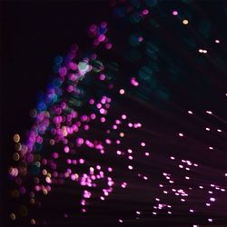 Light painting at night