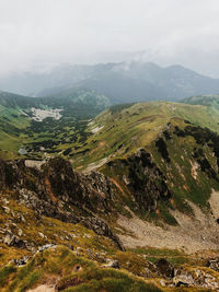 Scenic view in the low tatras