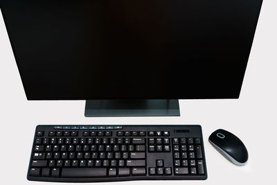 Close-up of computer keyboard