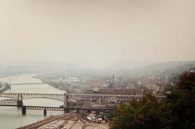 View of built structure in city