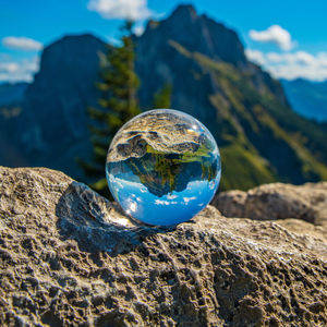 Mountain in a sphere 