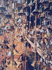 Temple bells at wat phra singh