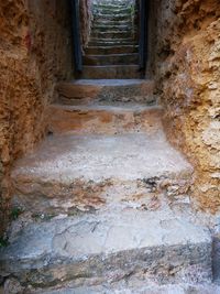 Staircase of old building