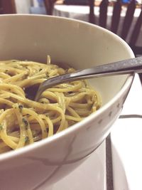 Close-up of food in bowl