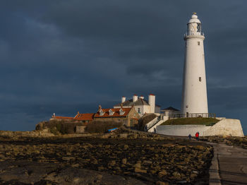 Lighthouse against sky