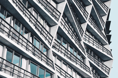 Low angle view of modern building