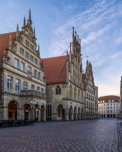 The old town hall of münster, nrw, germany