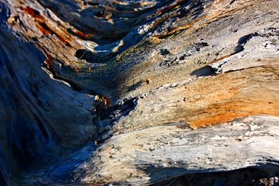 Full frame shot of rock formations