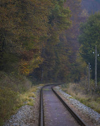 Railroad track