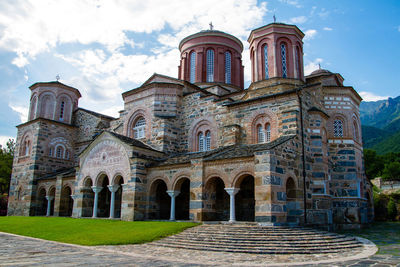 View of historic building against sky