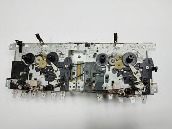 Close-up of machine part