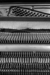 Full frame shot of piano keys