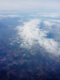 Aerial view of landscape against sky