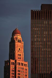 Low angle view of building against sky