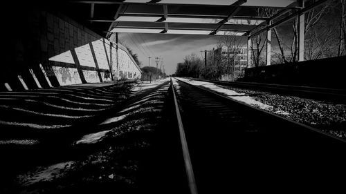 Railroad tracks