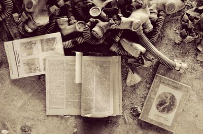 Close-up of food on table