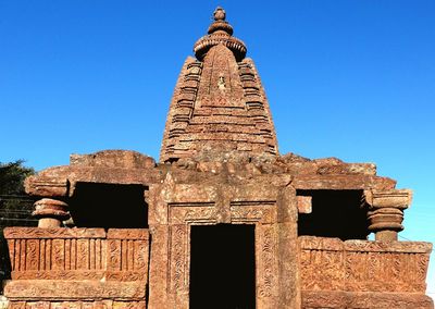 Low angle view of a temple