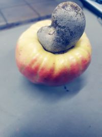 Close-up of fruit on table