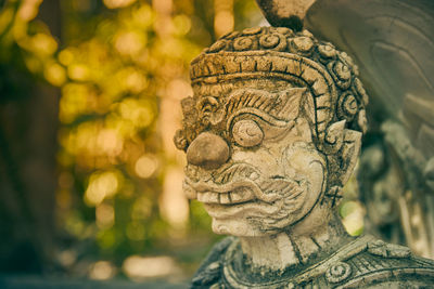 Close-up of buddha statue