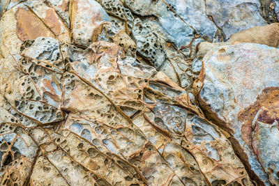 Full frame shot of rock