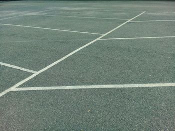 Full frame shot of basketball court