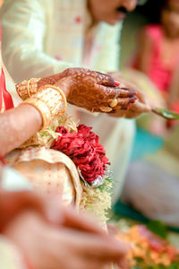 Hindu or indian wedding ceremony rituals and traditions 