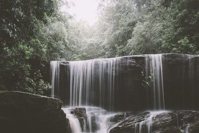 Waterfall in forest