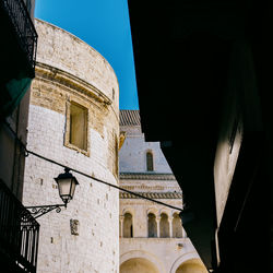 Low angle view of old building