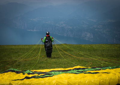 Monte baldo paragliding