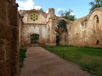 Interior of historic building