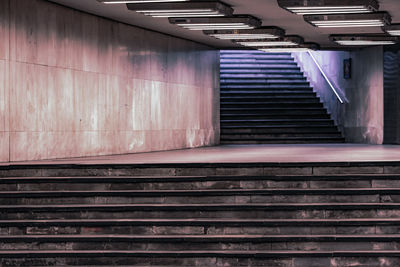 Staircase of subway station