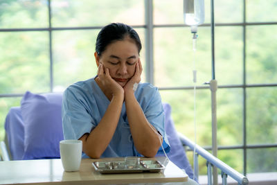 Young man using mobile phone