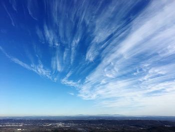 Scenic view of blue sky