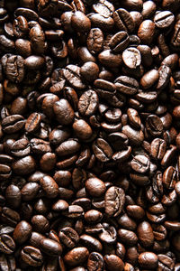 Full frame shot of coffee beans