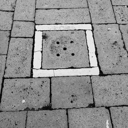 Full frame shot of tiled floor