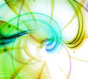 Full frame shot of multi colored feather