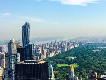 Skyscrapers in city