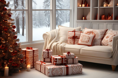 Interior of living room