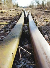 Close-up of pipe