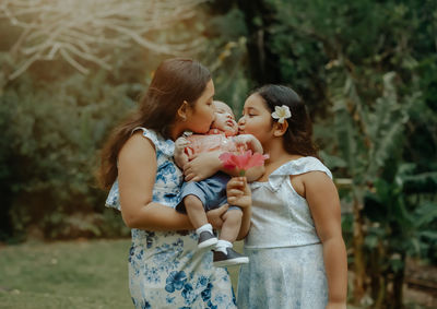 Mother and daughter