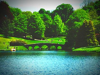 Bridge over river